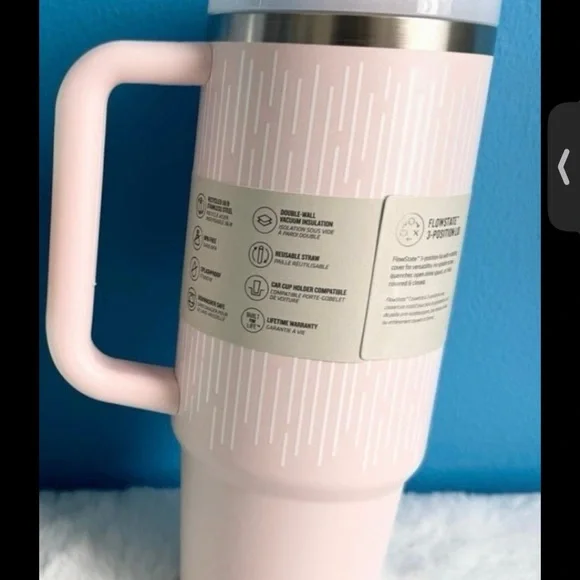 *NEW* Limited Edition Stanley 30 oz Clean Slate Soft Rain Bloom. Comes with Box - Picture 5 of 5